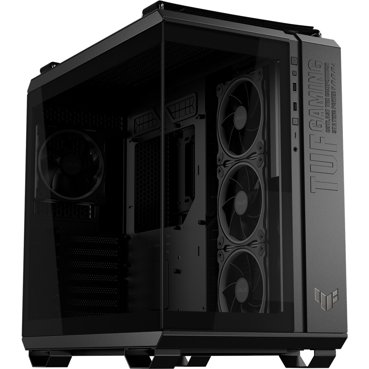 Корпус без блока питания/ Case Corsair Frame 4500X LX-R RGB iCUE LINK, Midi-Tower, TG, 3x120mm ARGB