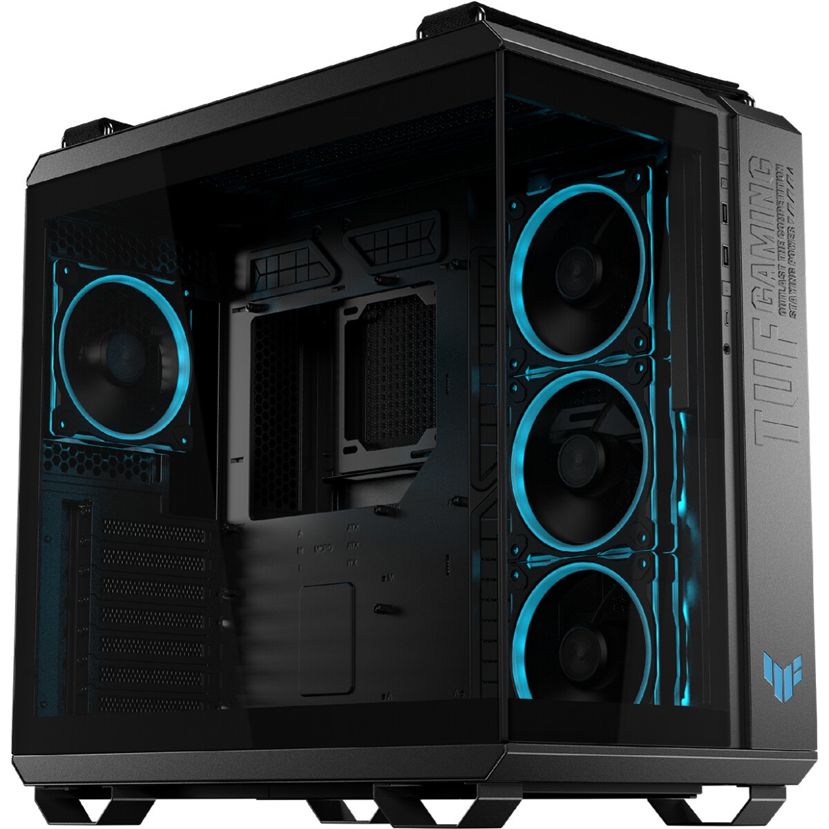 Корпус без блока питания/ Case Corsair Frame 4500X LX-R RGB iCUE LINK, Midi-Tower, TG, 3x120mm ARGB