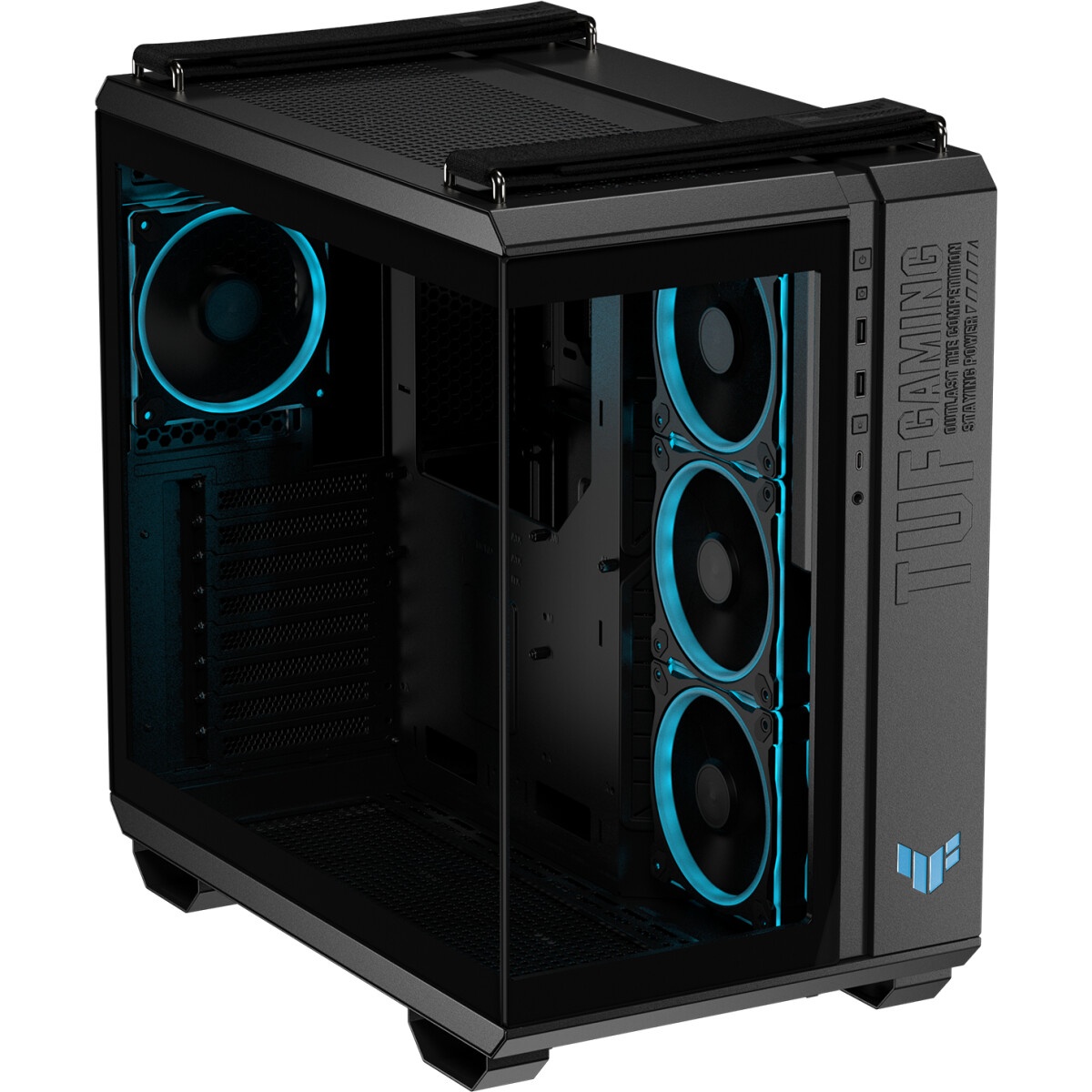 Корпус без блока питания/ Case Corsair Frame 4500X LX-R RGB iCUE LINK, Midi-Tower, TG, 3x120mm ARGB