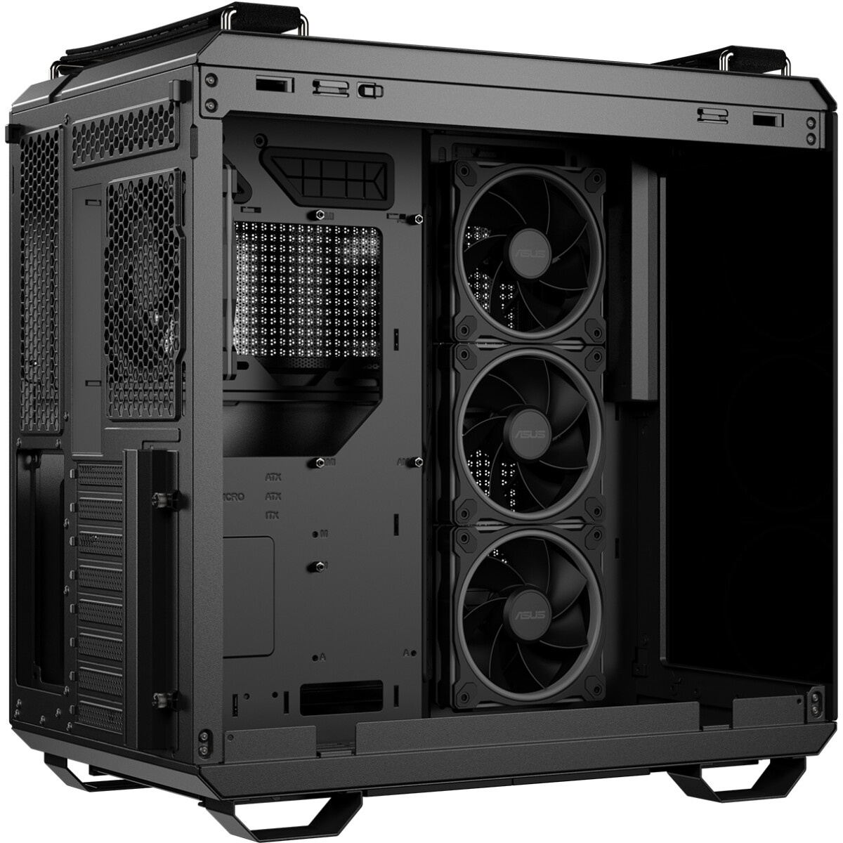 Корпус без блока питания/ Case Corsair Frame 4500X LX-R RGB iCUE LINK, Midi-Tower, TG, 3x120mm ARGB