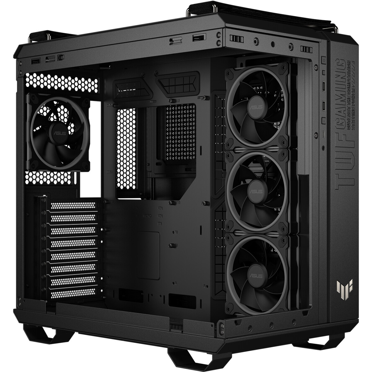 Корпус без блока питания/ Case Corsair Frame 4500X LX-R RGB iCUE LINK, Midi-Tower, TG, 3x120mm ARGB