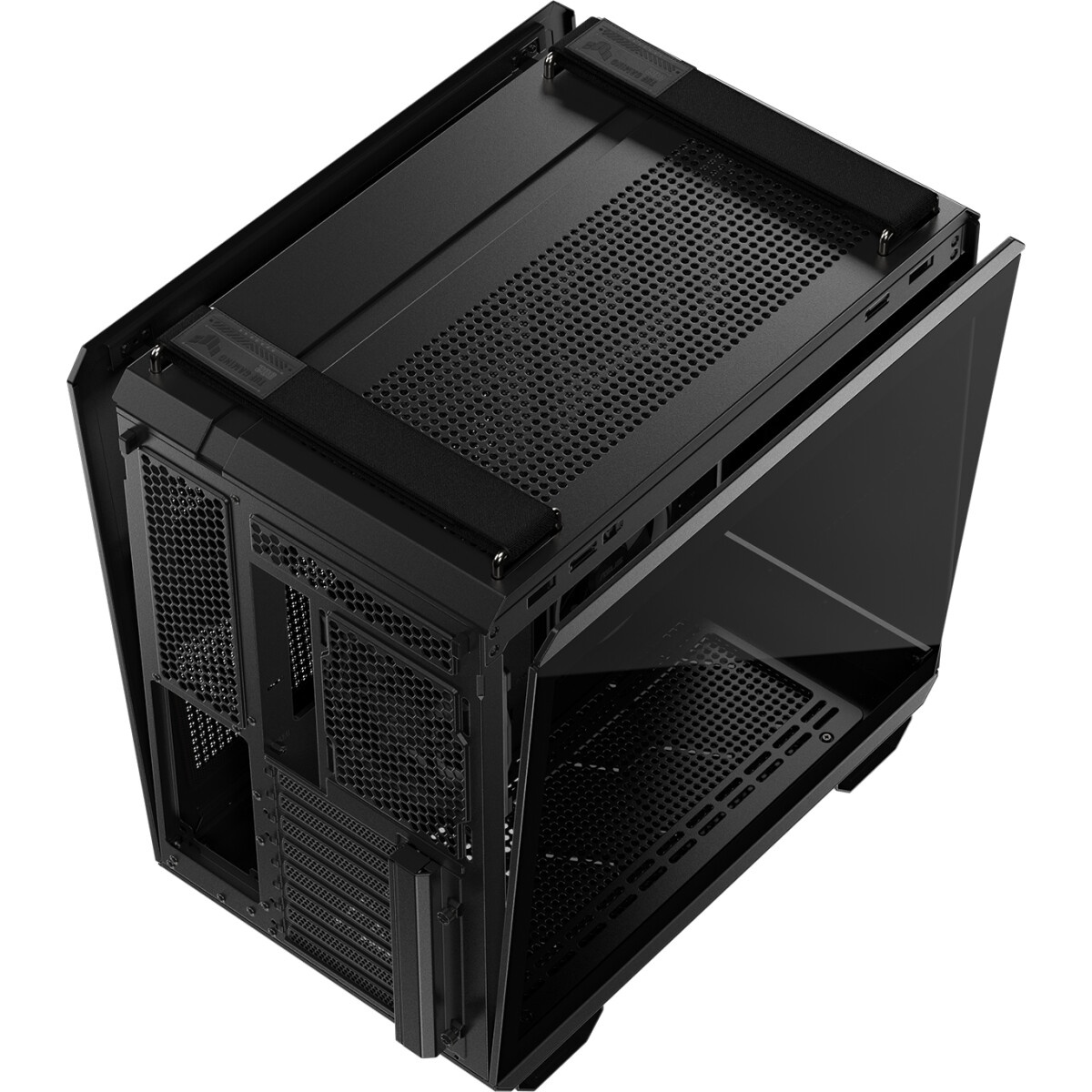 Корпус без блока питания/ Case Corsair Frame 4500X LX-R RGB iCUE LINK, Midi-Tower, TG, 3x120mm ARGB