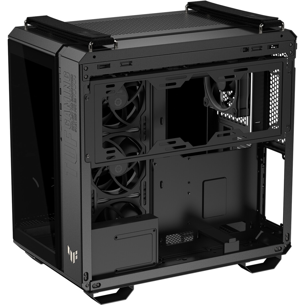 Корпус без блока питания/ Case Corsair Frame 4500X LX-R RGB iCUE LINK, Midi-Tower, TG, 3x120mm ARGB