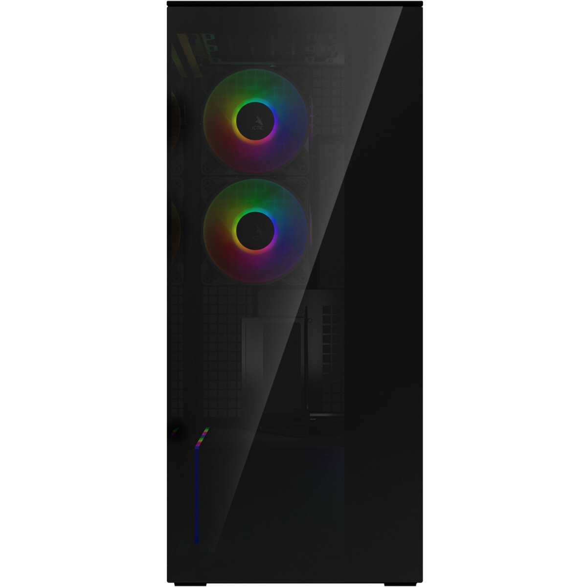 Корпус без блока питания/ Case Corsair Frame 4500X RS-R ARGB, Midi-Tower, TG, 3x120mm ARGB reverse f