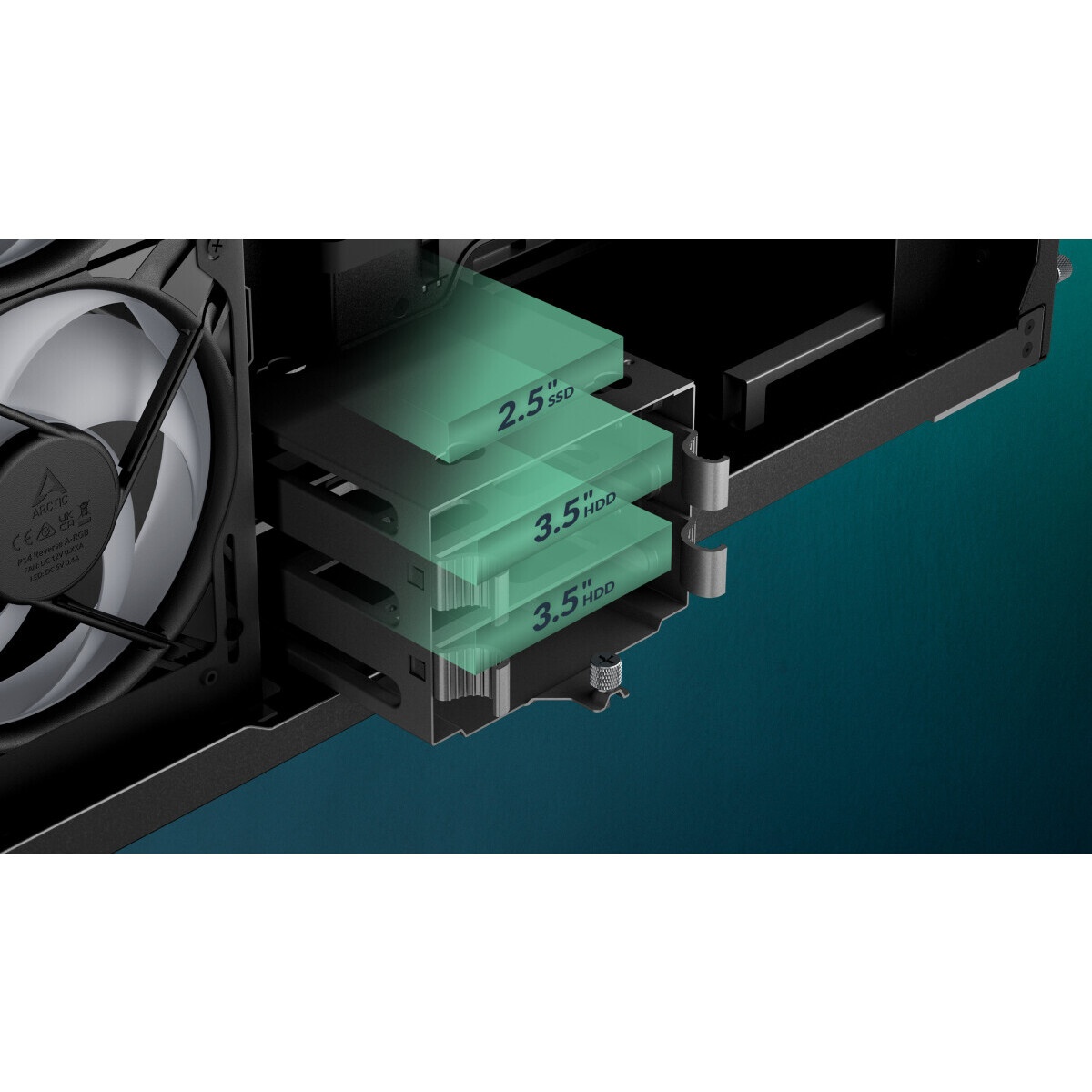 Корпус без блока питания/ Case Corsair Frame 4500X RS-R ARGB, Midi-Tower, TG, 3x120mm ARGB reverse f
