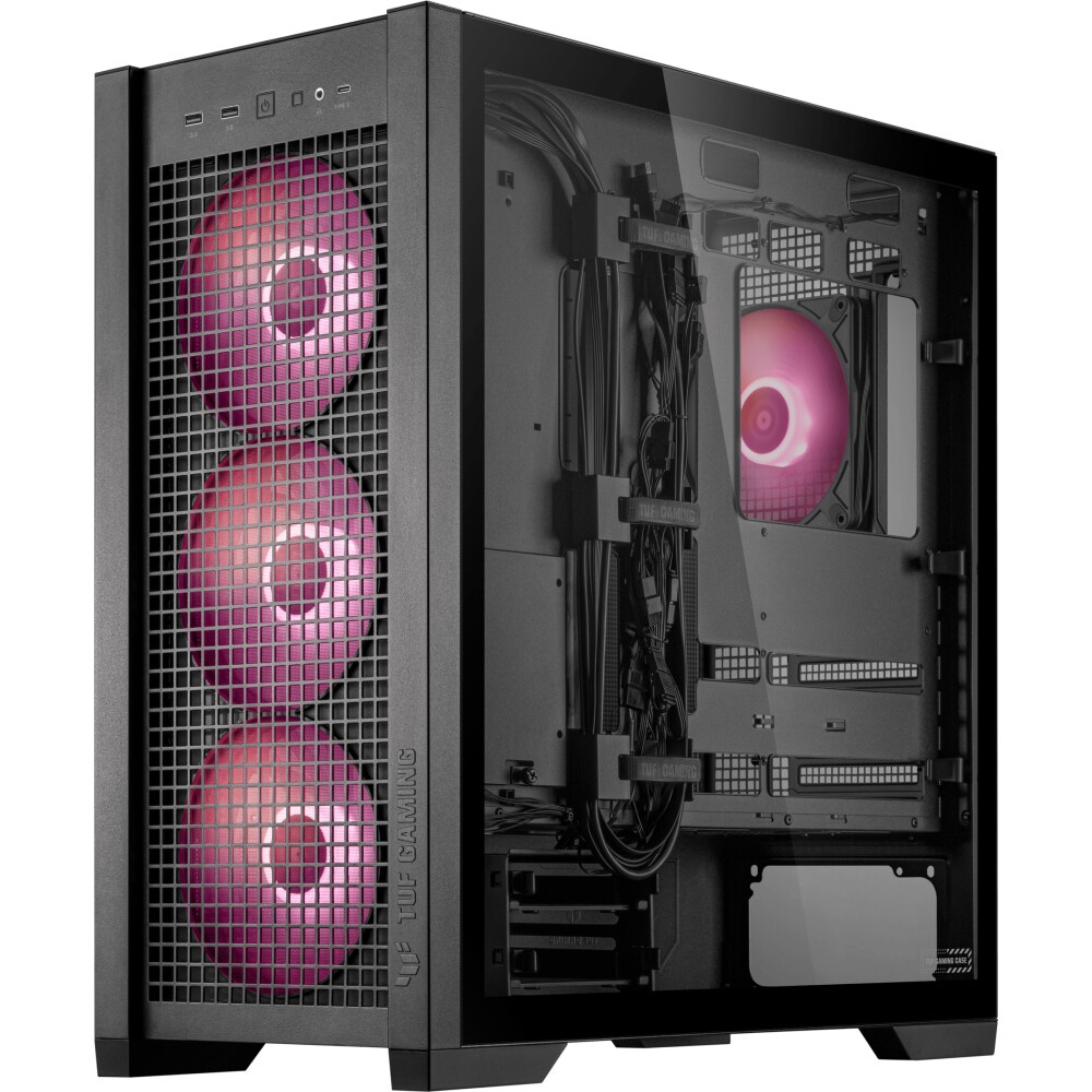 Корпус без блока питания/ Case Corsair Frame 5000D RS ARGB High-Airflow, Midi-Tower, TG, 4x140mm ARG