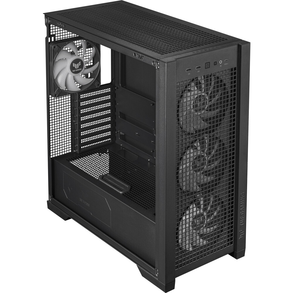 Корпус без блока питания/ Case Corsair Frame 5000D RS ARGB High-Airflow, Midi-Tower, TG, 4x140mm ARG