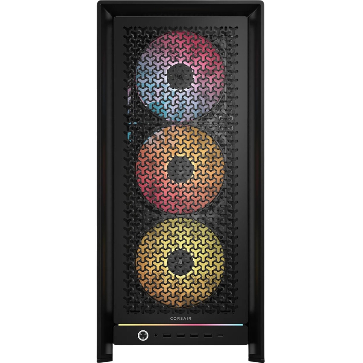 Корпус без блока питания/ Case Corsair Frame 5000D RS ARGB High-Airflow, Midi-Tower, TG, 4x140mm ARG