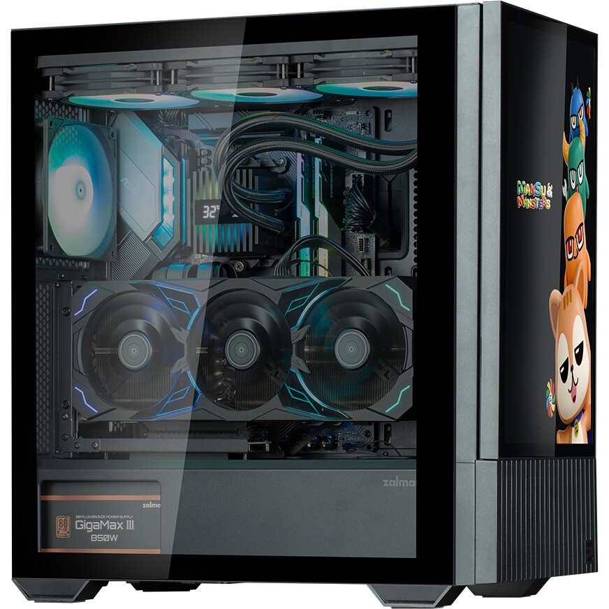Корпус без блока питания/ Case Corsair Frame 5000D RS High-Airflow, Midi-Tower, TG, 4x140mm, 4xUSB-A