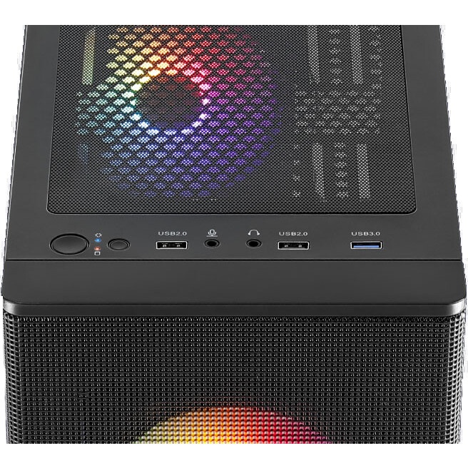 Корпус ATX Aerocool  / Formula Designer-G-BK-v2 4711099476770 черный, без БП, USB 3.0, 2*USB 2.0, HD