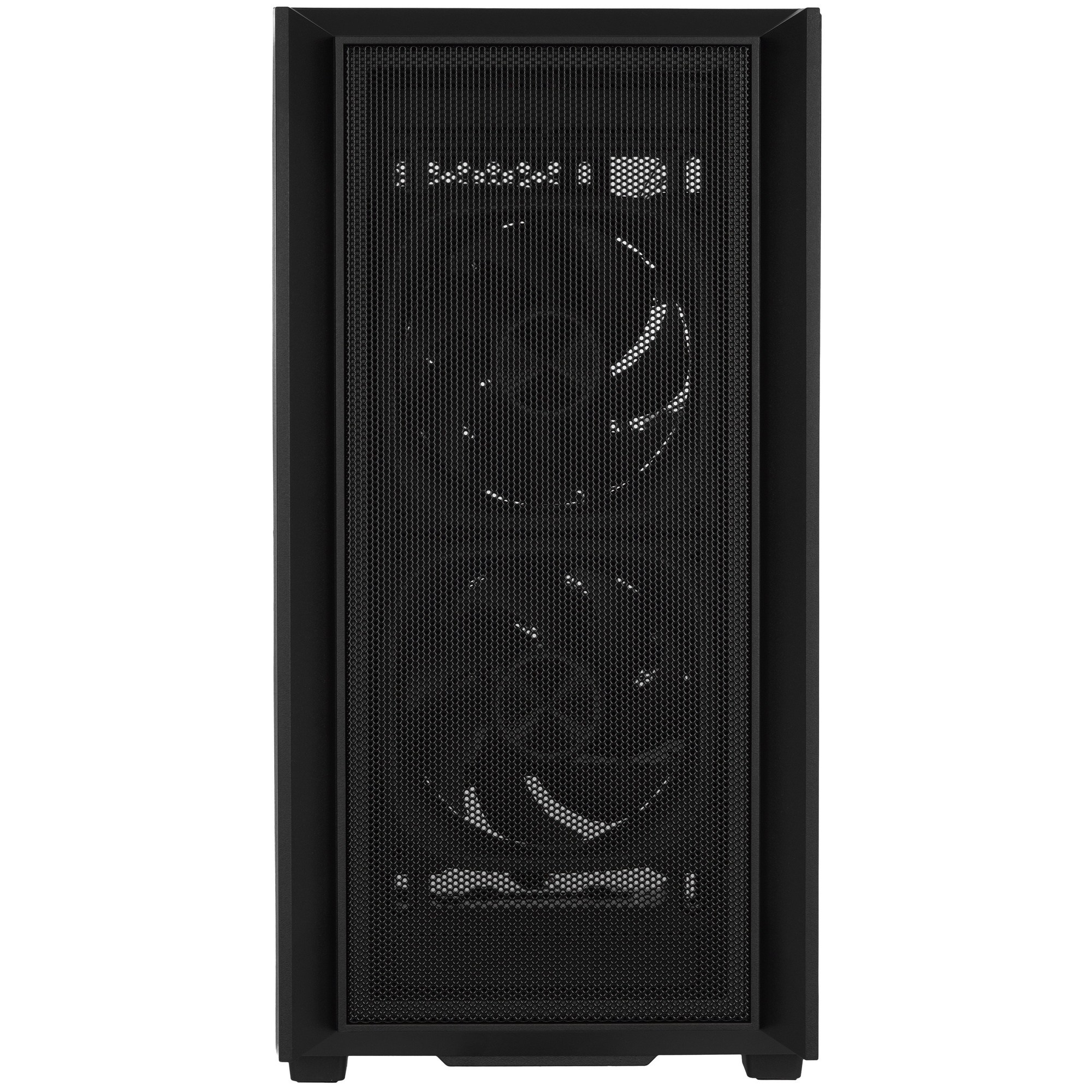 Корпус Powercase Mistral SM03 ARGB, Tempered Glass, 3x120mm ARGB PWM fans, чёрный, mATX  (CMMSM03B-A3)