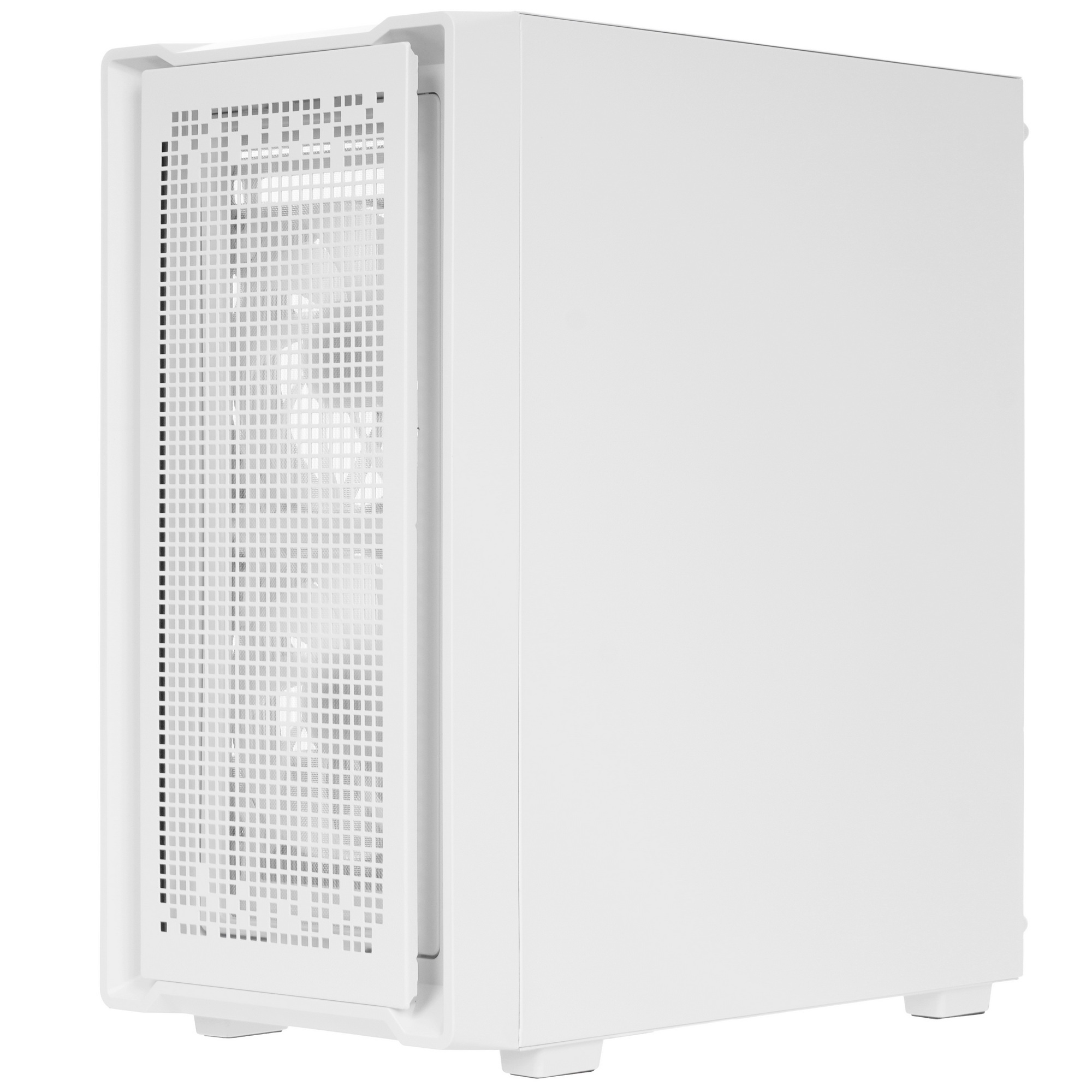 Корпус Powercase Mistral SM04 ARGB, Tempered Glass, Front Nylon Filter, 3x120mm ARGB PWM fans, белый, mATX  (CMMSM04W-A3)