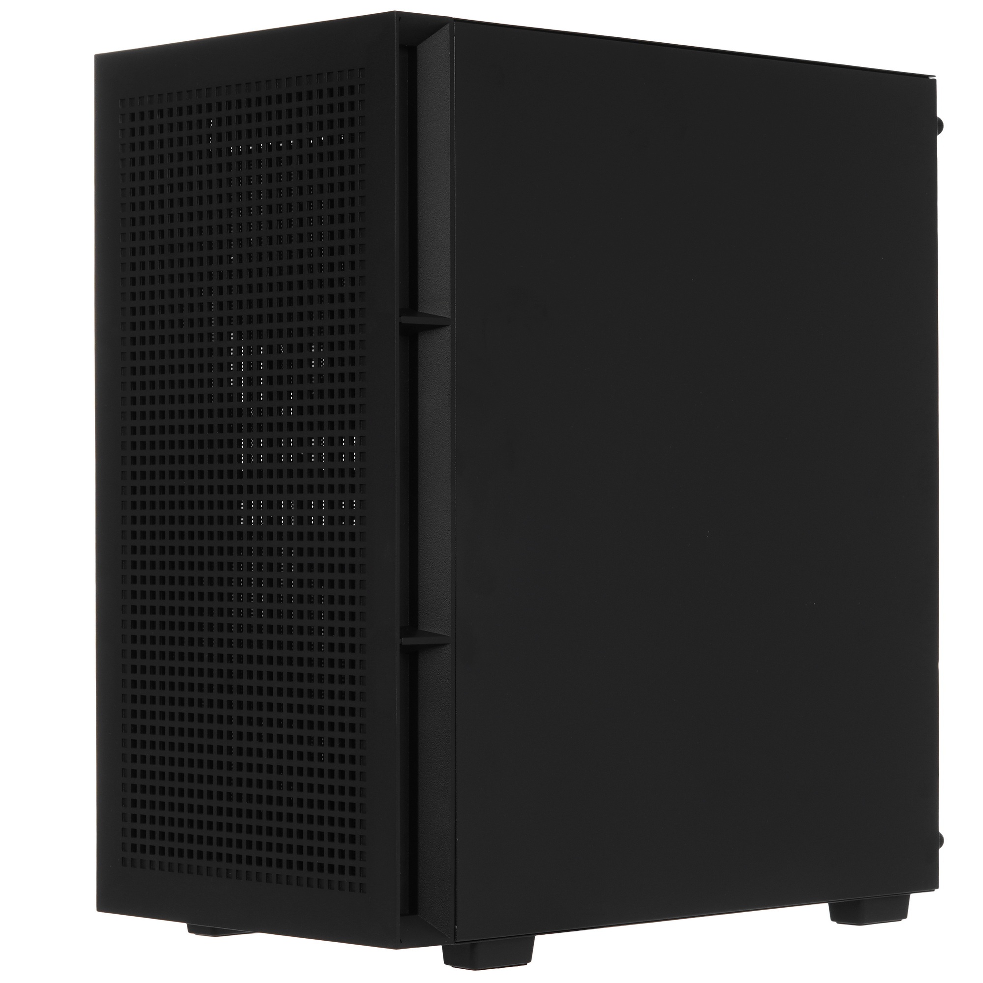 Корпус Powercase Mistral SM05 ARGB, Tempered Glass, 3x120mm ARGB PWM fans, чёрный, mATX  (CMMSM05B-A3)