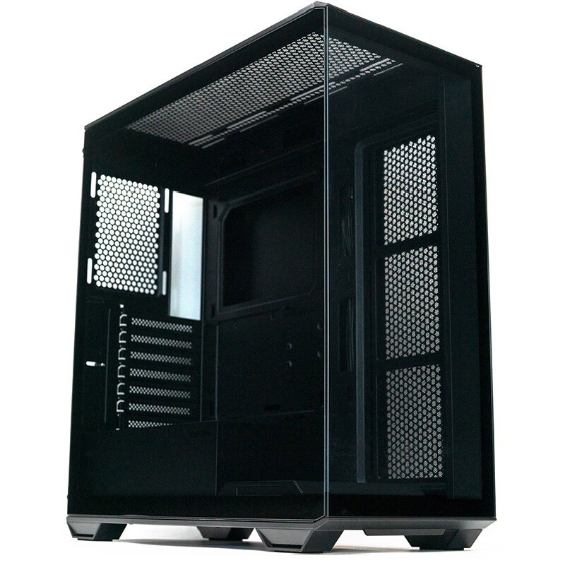 Корпус XASTRA Q600-0F-UC Black ATX/Aquarium/Screewless/no fans/Type-C/ Q600-0F-UC