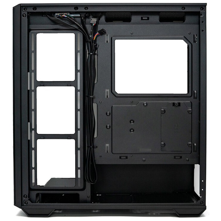 Корпус XASTRA Q600-0F-UC Black ATX/Aquarium/Screewless/no fans/Type-C/ Q600-0F-UC