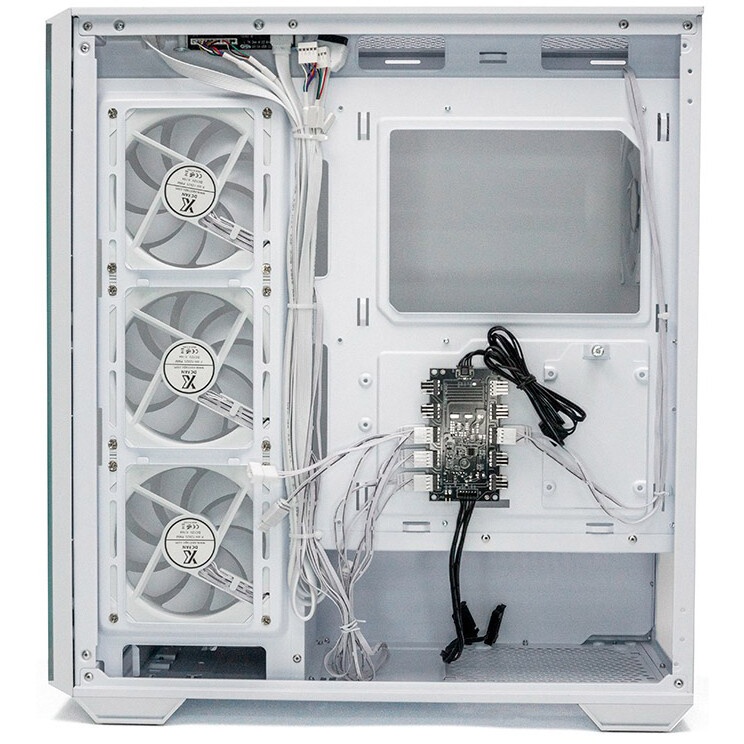 Корпус XASTRA Q700 0F-UC  White ATX/Aquarium/Screewless/no fans/Type C Q700-0F-UC-WH