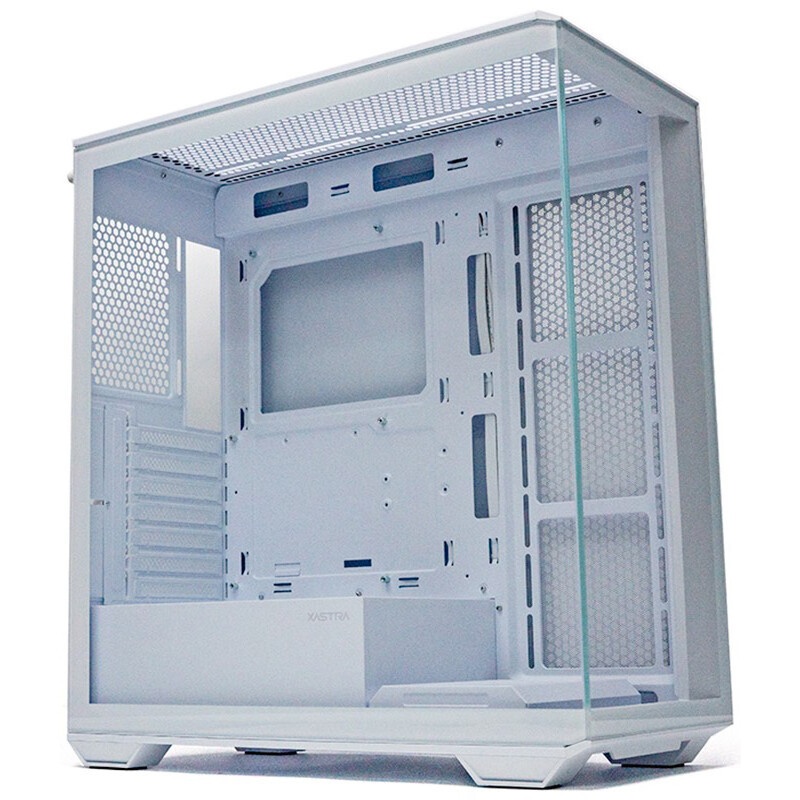 Корпус XASTRA Q700 0F-UC  White ATX/Aquarium/Screewless/no fans/Type C Q700-0F-UC-WH