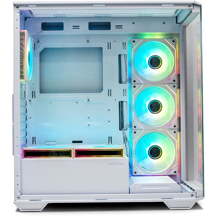 Корпус XASTRA Q700 0F-UC  White ATX/Aquarium/Screewless/no fans/Type C Q700-0F-UC-WH