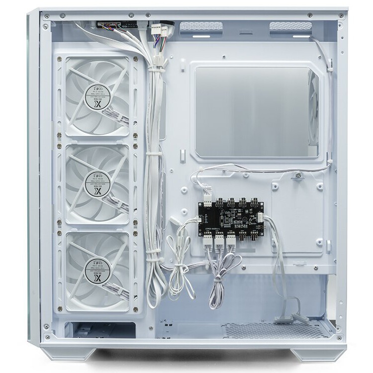 Корпус XASTRA Q700 0F-UC  White ATX/Aquarium/Screewless/no fans/Type C Q700-0F-UC-WH