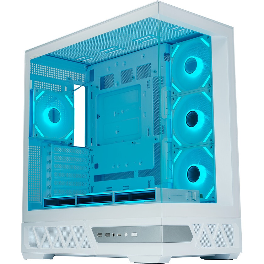 Корпус XASTRA Q700 0F-UC  White ATX/Aquarium/Screewless/no fans/Type C Q700-0F-UC-WH