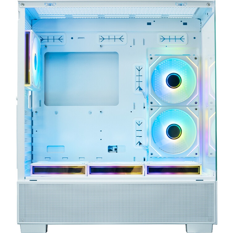 Корпус XASTRA Q700 0F-UC  White ATX/Aquarium/Screewless/no fans/Type C Q700-0F-UC-WH