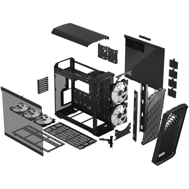 Компьютерный корпус ASUS ROG STRIX HELIOS II GX601S HATSUNE MIKU