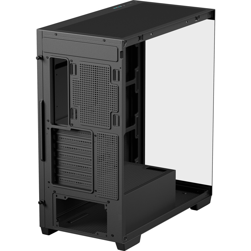 Корпус Deepcool CG530U 4F черный без БП ATX 10x120mm 4x140mm 1xUSB2.0 audio bott PSU