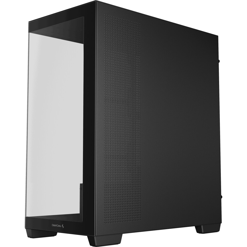 Корпус Deepcool CG530U 4F черный без БП ATX 10x120mm 4x140mm 1xUSB2.0 audio bott PSU