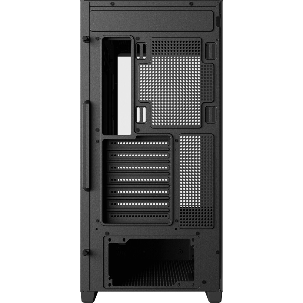 Корпус Deepcool CG530U 4F черный без БП ATX 10x120mm 4x140mm 1xUSB2.0 audio bott PSU