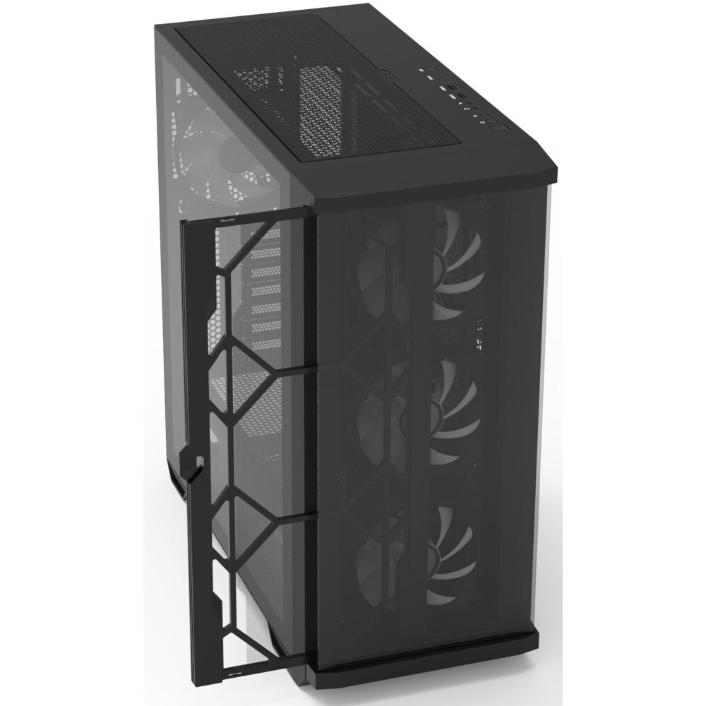 Компьютерный корпус  Cooler Master MasterBox K501L, 1xUSB3.0, 1xUSB2.0, 1x120 Fan,  1x120 Red Led Fa