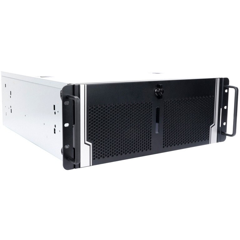 Корпус InWin IW-RS436-07/OCUlink*8 BP x1, OCUlink*4 BP*1/Sunon 80*38mm fan*4, NMB 80*38 fan*4/ rear