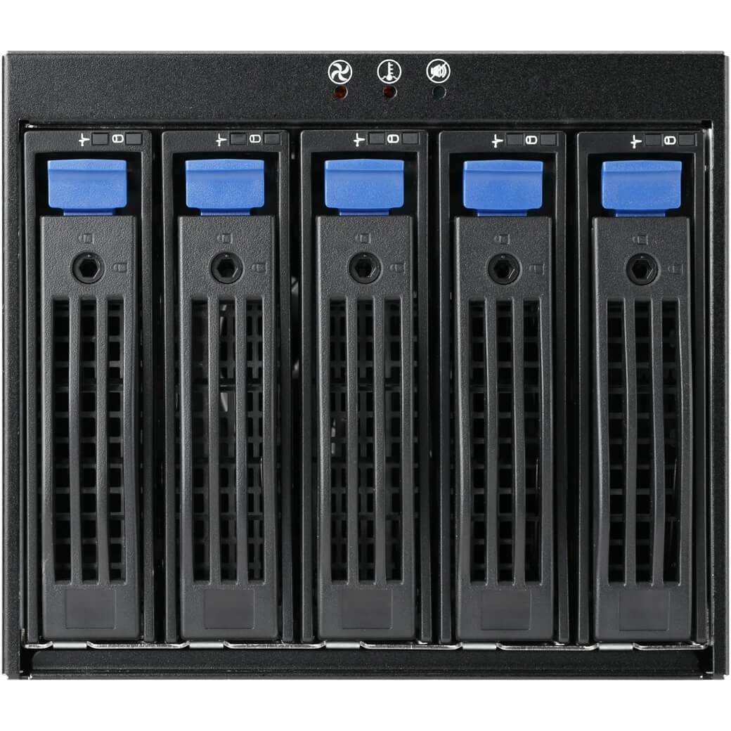 Корпус InWin IW-RS436-07/OCUlink*8 BP x1, OCUlink*4 BP*1/Sunon 80*38mm fan*4, NMB 80*38 fan*4/ rear