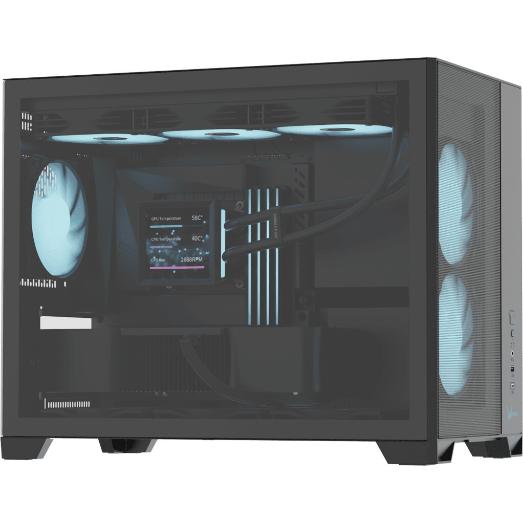 Корпус для компьютера FORMULA ATX Air Mesh G5 Black