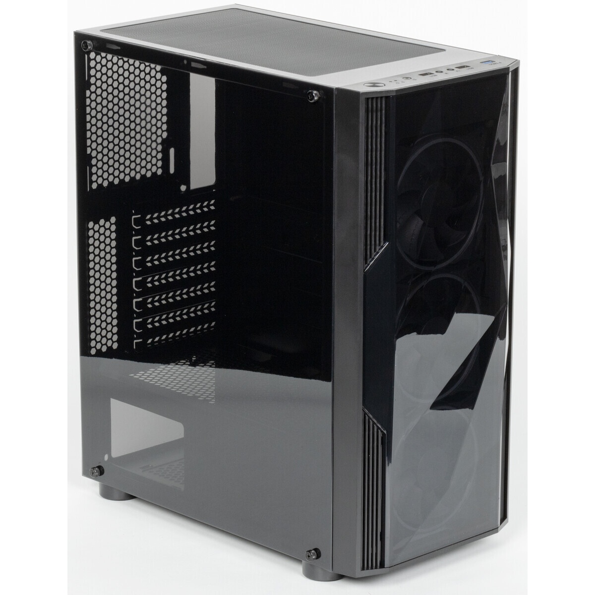 Корпус Formula Air Power G3 Plus черный без БП ATX 5x120mm 3x140mm 1xUSB3.0 audio bott PSU