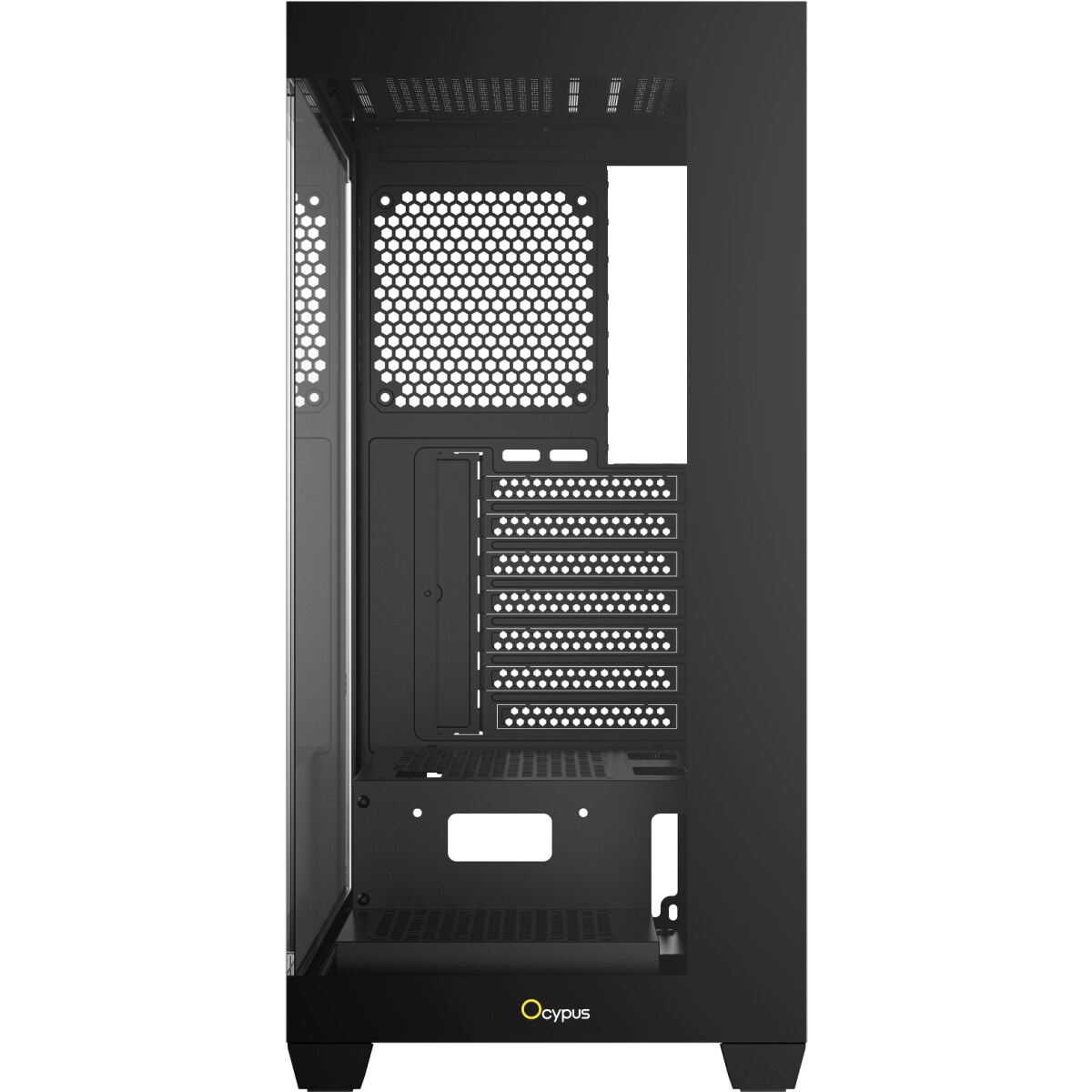 Компьютерный корпус Accord ACC-ZA11B AR черный без БП ATX 1xUSB2.0 2xUSB3.0 audio bott PSU