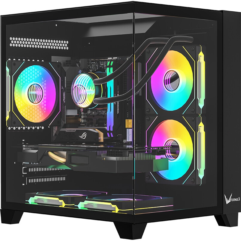 Компьютерный корпус Accord ACC-ZM3B черный без БП mATX 2xUSB2.0 1xUSB3.0 audio bott PSU