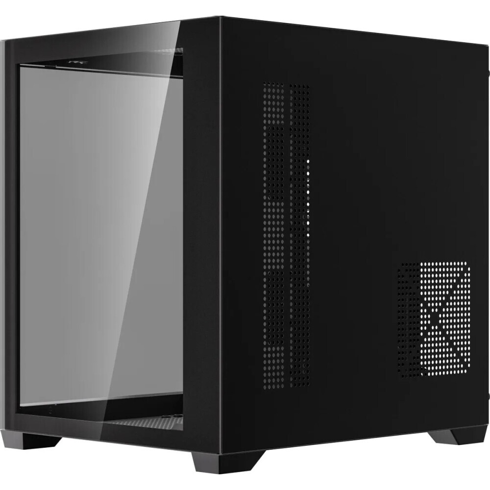 Компьютерный корпус Accord ACC-ZM3B черный без БП mATX 2xUSB2.0 1xUSB3.0 audio bott PSU