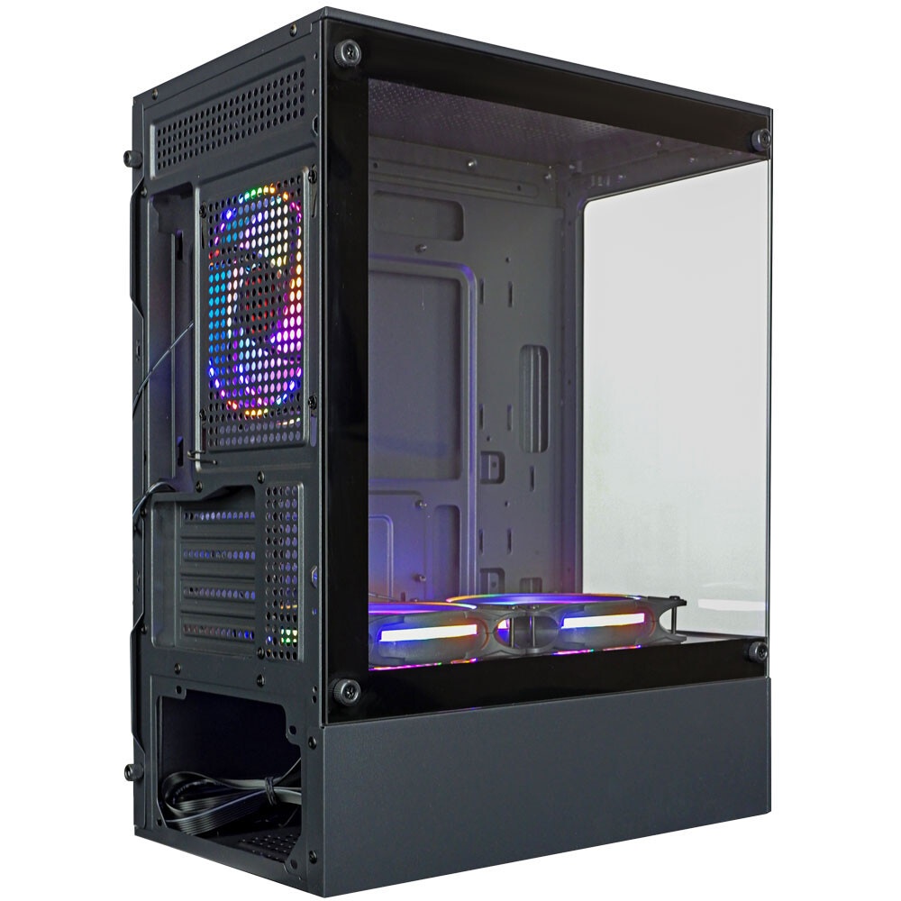 Компьютерный корпус Accord ACC-ZM3B черный без БП mATX 2xUSB2.0 1xUSB3.0 audio bott PSU