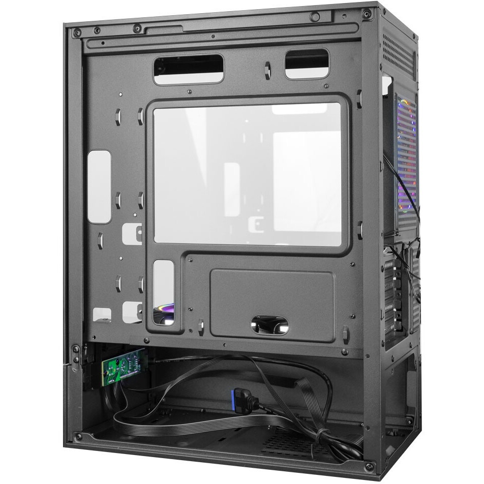 Компьютерный корпус Accord ACC-ZM3B черный без БП mATX 2xUSB2.0 1xUSB3.0 audio bott PSU