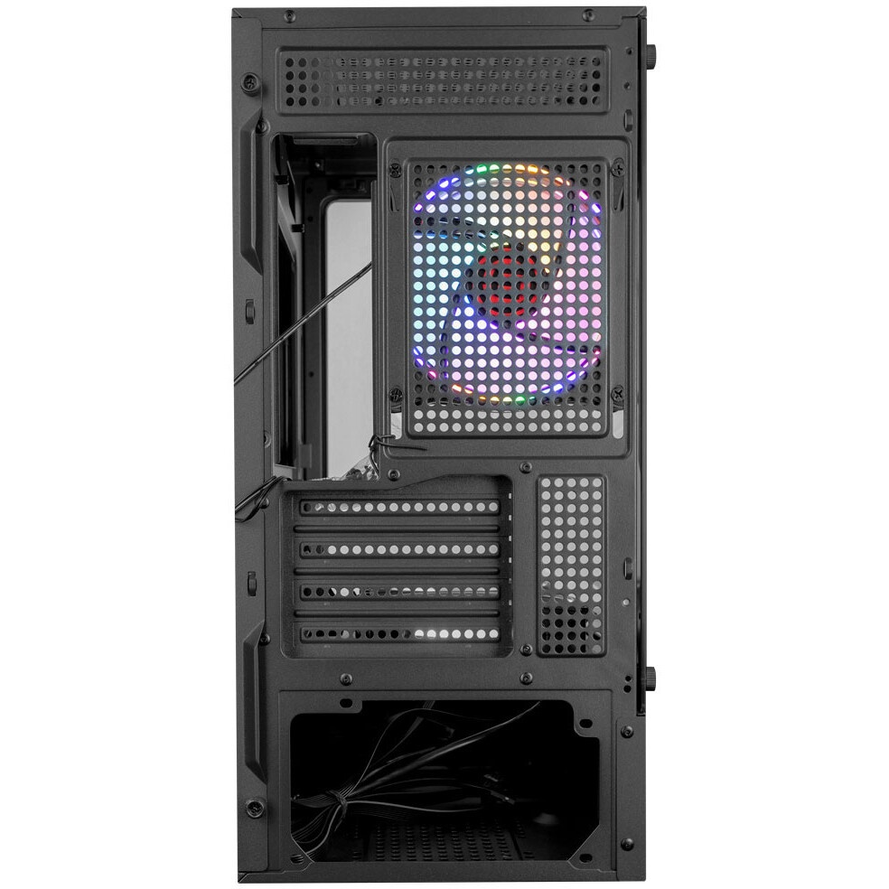 Компьютерный корпус Accord ACC-ZM3B черный без БП mATX 2xUSB2.0 1xUSB3.0 audio bott PSU
