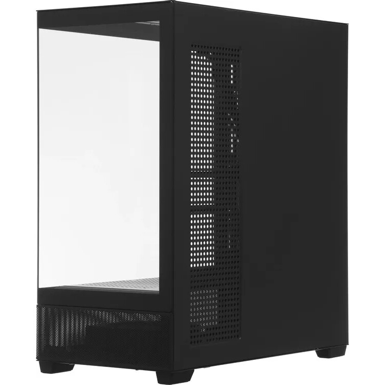 Компьютерный корпус  Accord ACC-ZA11B черный без БП ATX 1xUSB2.0 2xUSB3.0 audio bott PSU