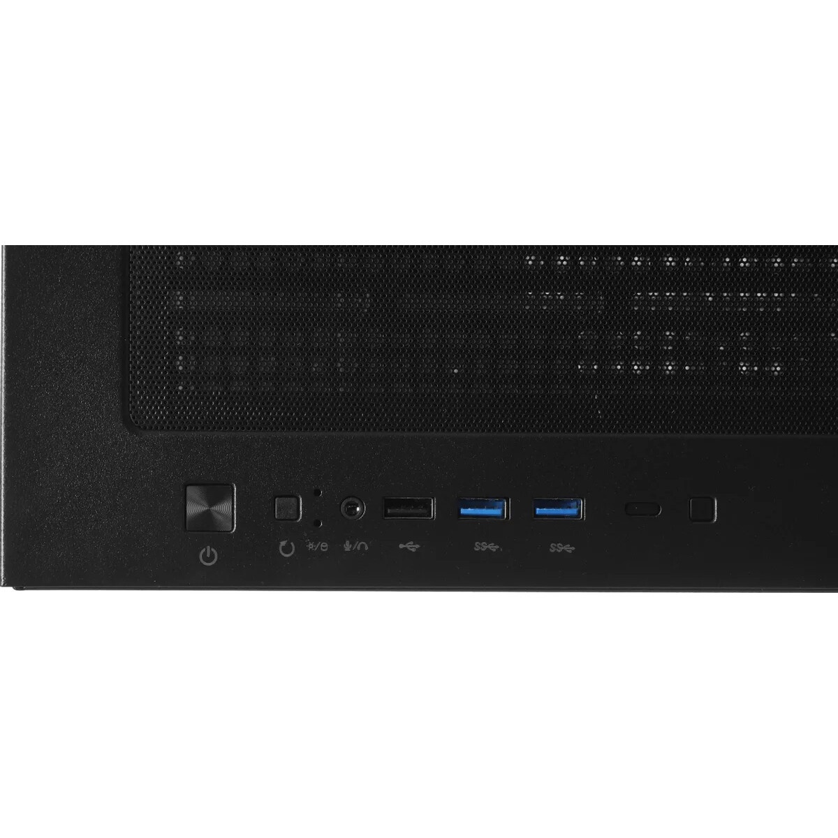 Компьютерный корпус  Accord ACC-ZA11B черный без БП ATX 1xUSB2.0 2xUSB3.0 audio bott PSU