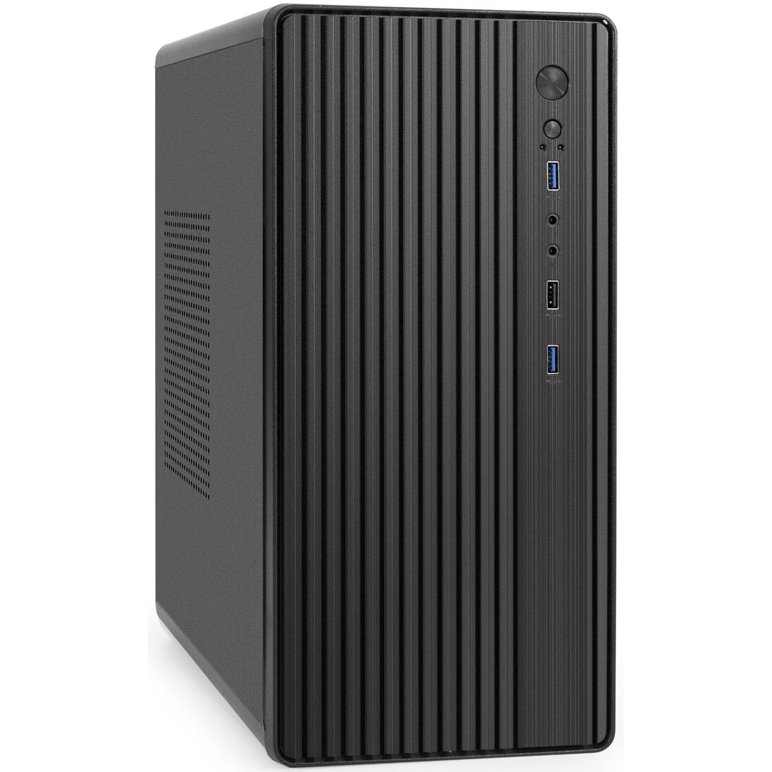 Корпус Minitower ExeGate BAA-503U2-UNS350 (mATX, БП UNS350 с вент. 12см, 1*USB+2*USB3.0, HD Audio, ч