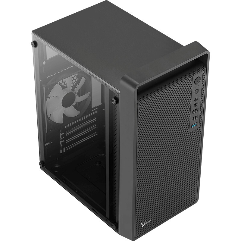 Корпус Formula Air Mesh G6 Plus AR черный без БП mATX 9x120mm 1xUSB3.0 audio