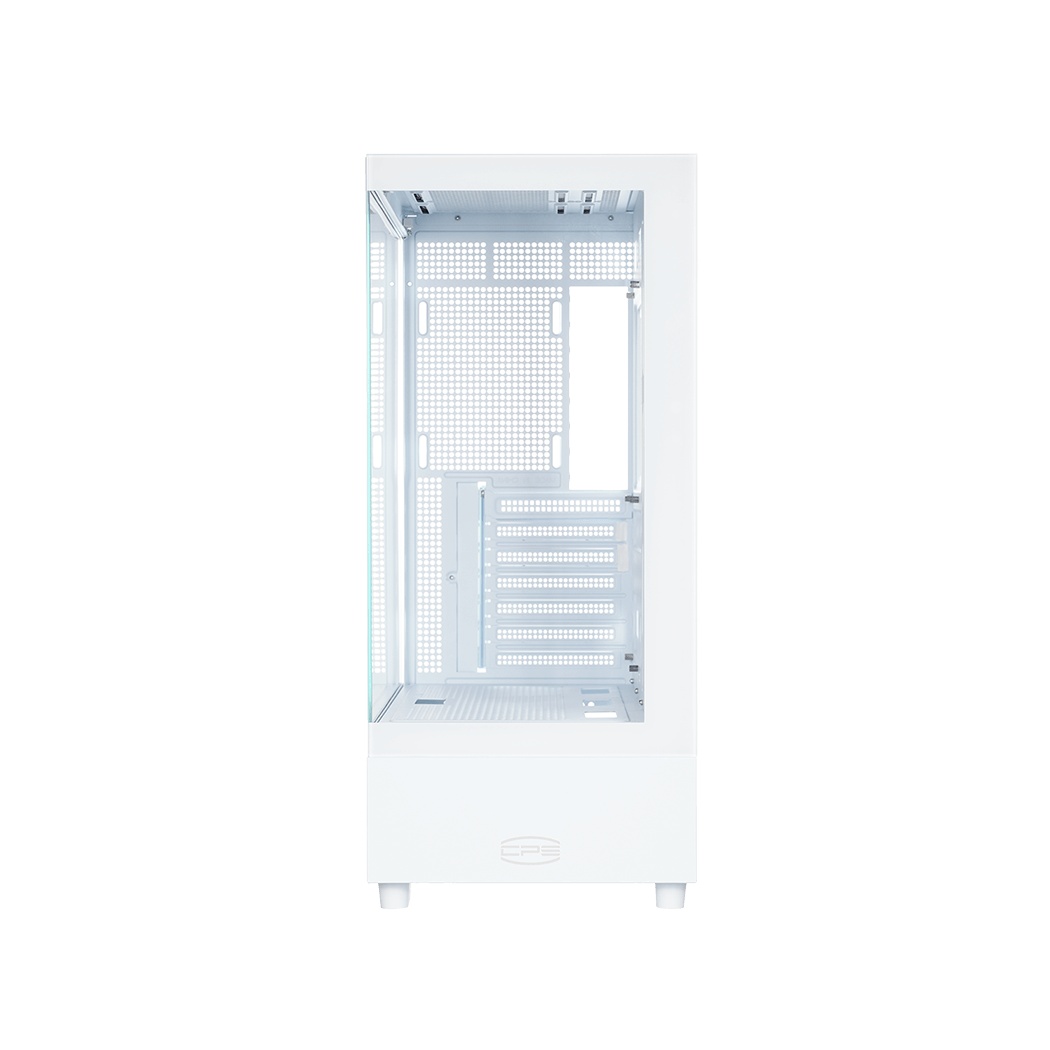 Корпус без блока питания Case PCCooler C3 Q500 WH, Midi-Tower, TG, no fans, 1xUSB 3.0 + 1xUSB 2.0 +