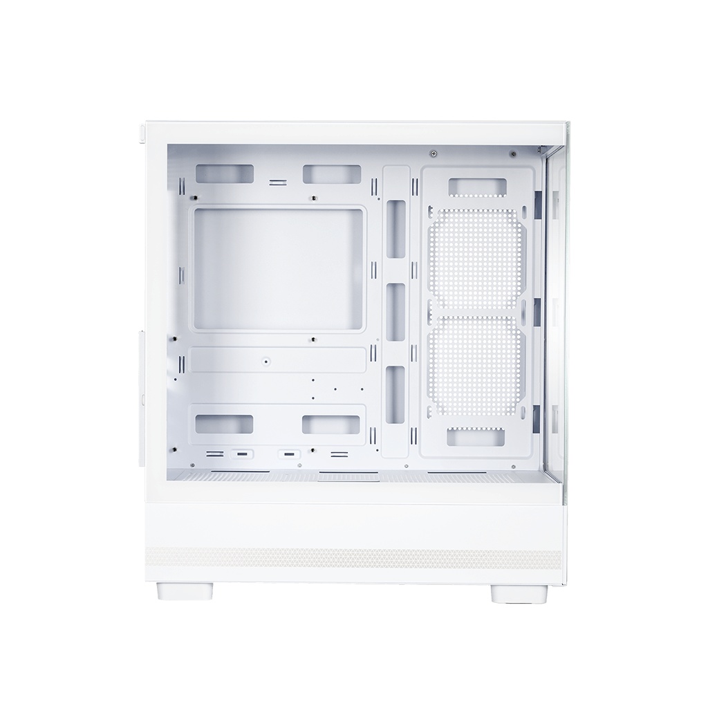 Корпус без блока питания Case PCCooler C3 Q500 WH, Midi-Tower, TG, no fans, 1xUSB 3.0 + 1xUSB 2.0 +