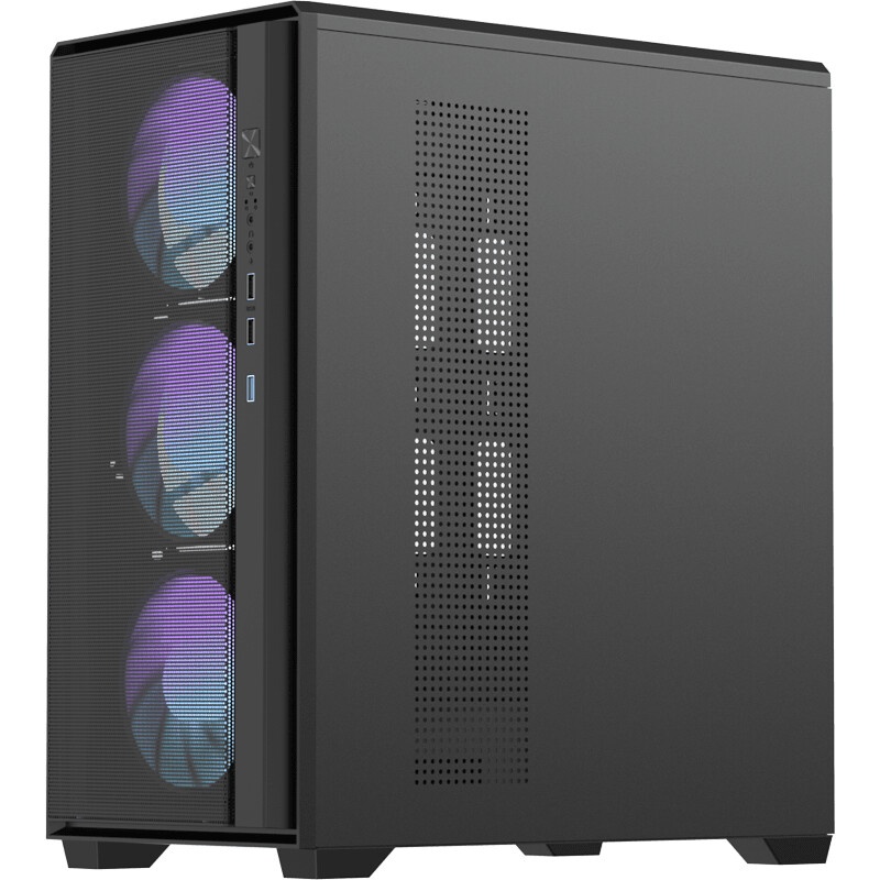 Корпус Formula Air Mesh G4 Plus AR черный без БП mATX 1xUSB2.0 audio