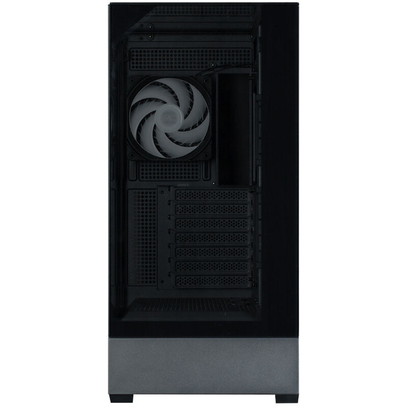 Корпус ZALMAN S6, ATX, BLACK, WINDOW, 2xCombo (3.5" or 2.5"), 1x2.5", 1xUSB Type C, 1xUSB3.0, 1xUSB2