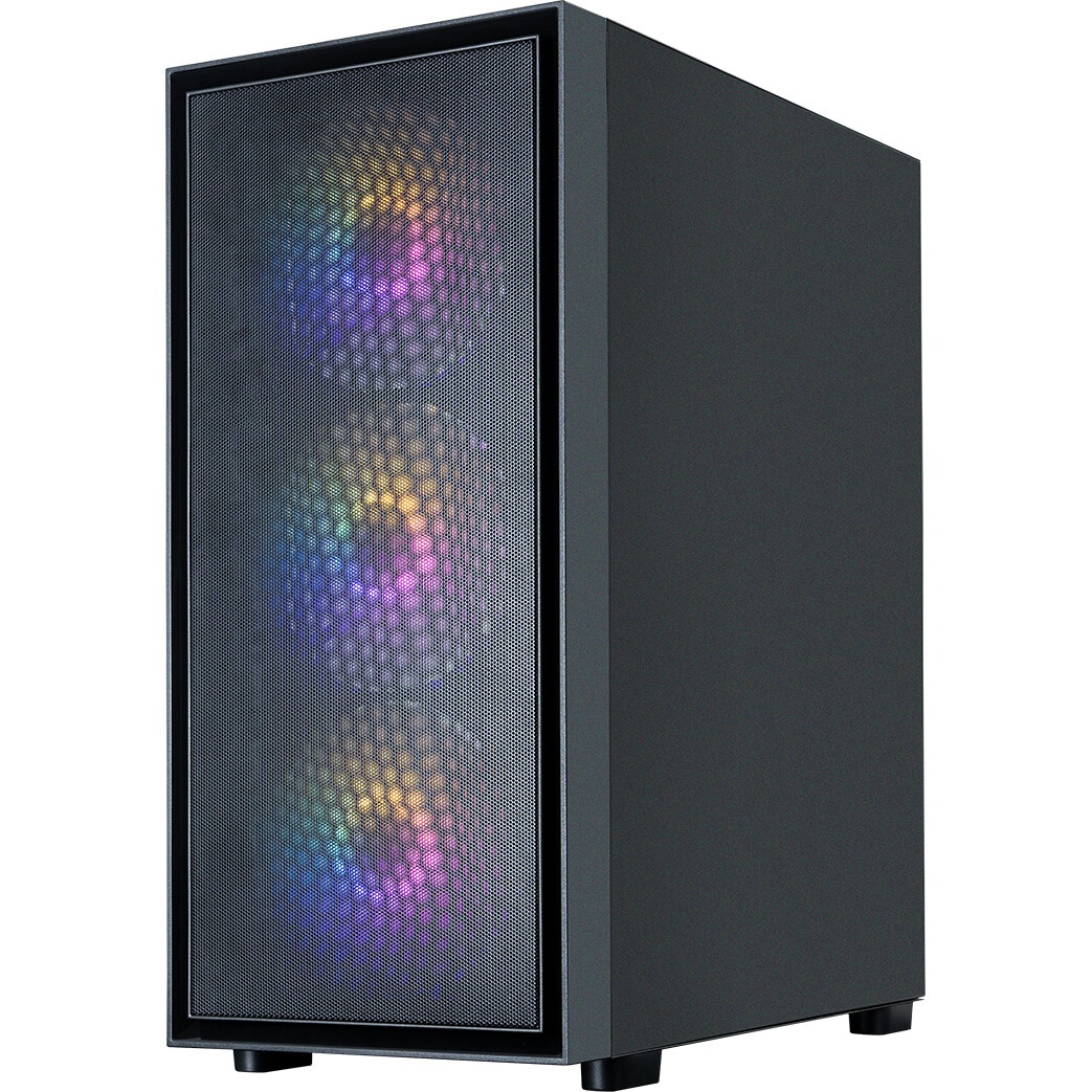 Корпус ZALMAN S6, ATX, BLACK, WINDOW, 2xCombo (3.5" or 2.5"), 1x2.5", 1xUSB Type C, 1xUSB3.0, 1xUSB2