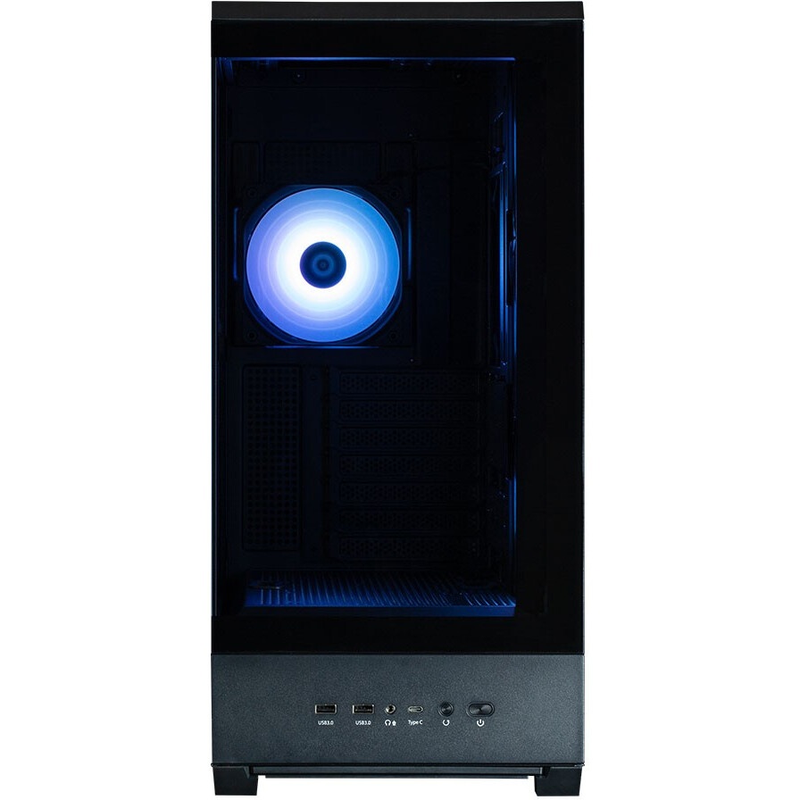 Корпус ZALMAN D50, ATX, BLACK, WINDOW, 2x3.5", 3x2.5", 1xUSB TYPE-C, 2xUSB3.0, FRONT 1xXF360, REAR 1